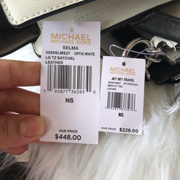 Michael Kors Large Selma Satchel wallet Set - Picture 8 of 8